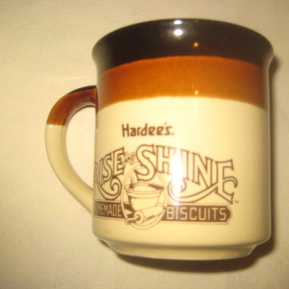 Hardee's Kitchen Hardees Restaurant Rise Shine Coffee Mug 989